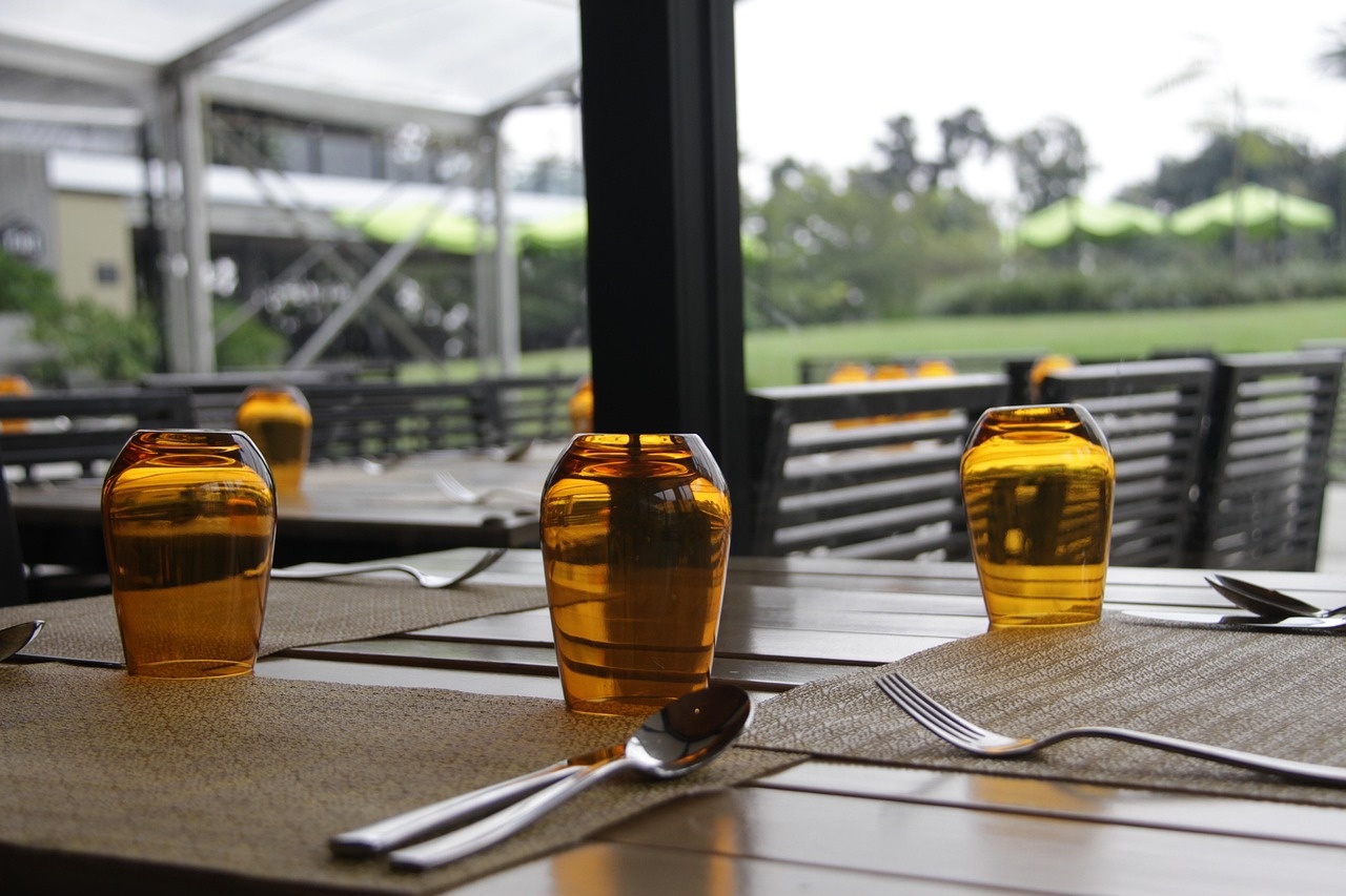 Private dining setup at Momentjoy